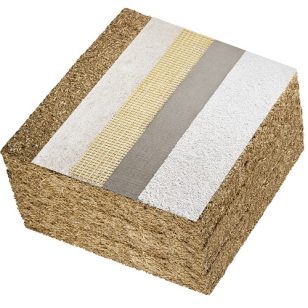   Vesta Eco Wall - vakolható szalma homlokzati hőszigetelés, masszív falazatokhoz 20cm-es