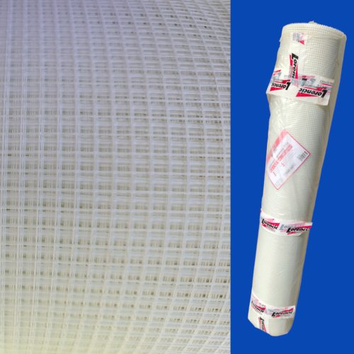 Vakolaterősítő üvegszövetháló 4,8 x 5,1 mm-es 70gr/m² -  100 m2-es rollni 