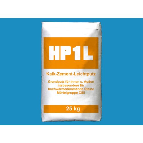 Hessler HP1 mész-cement hőszigetelő könnyűvakolat 25kg